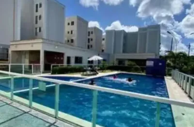 Apartamento com 2 quartos à venda na rua do bosque, boa união, camaçari, 45 m2 por r$ 210.000
