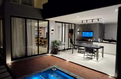 Casa em condomínio fechado com 4 quartos à venda na rua arraial d'ajuda, alphaville (abrantes), camaçari, 290 m2 por r$ 1.650.000