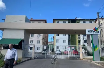 Apartamento novo 2/4 com varanda em lauro de freitas