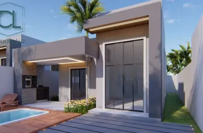Casa em condomínio fechado com 3 quartos à venda na rodovia ba-099 - estrada do côco, 4, arembepe (abrantes), camaçari por r$ 395.000