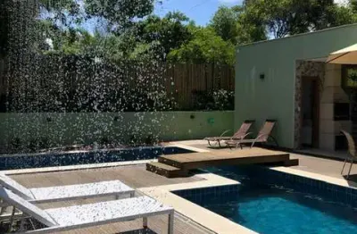 Casa em condomínio fechado com 6 quartos à venda na rua da paz, monte gordo, camaçari, 320 m2 por r$ 2.190.000