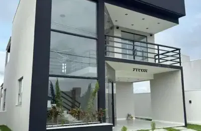 Casa em condomínio fechado com 4 quartos à venda na estrada da cascalheira, s/n, 00, limoeiro, camaçari, 90 m2 por r$ 1.050.000