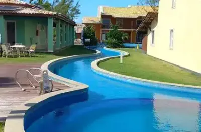 Casa em condomínio fechado com 1 quarto à venda na rua do piruí, arembepe (abrantes), camaçari, 50 m2 por r$ 430.000