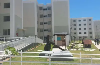 Apartamento com 2 quartos à venda na rua sucupió, abrantes, camaçari, 40 m2 por r$ 139.000