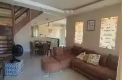 Casa em condomínio fechado com 3 quartos à venda na alameda beija-flor, jardim das margaridas, salvador, 154 m2 por r$ 440.000