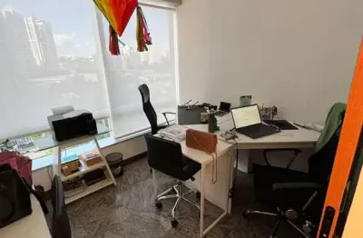 Sala comercial com 1 sala à venda na avenida tancredo neves, 1632, caminho das árvores, salvador, 33 m2 por r$ 240.000