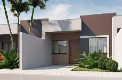 Casa em condomínio fechado com 2 quartos à venda na rua nivaldo domingos, ipitanga, lauro de freitas, 55 m2 por r$ 390.000