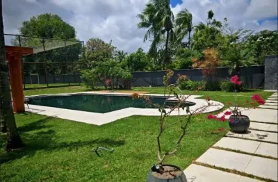 Casa em condomínio fechado com 6 quartos à venda na avenida santos dumont, 6277, portão, lauro de freitas por r$ 16.000.000