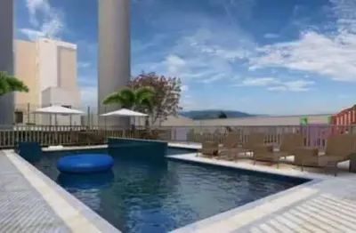 Apartamento com 2 quartos para alugar na rua caraíva, alphaville (abrantes), camaçari, 49 m2 por r$ 1.300