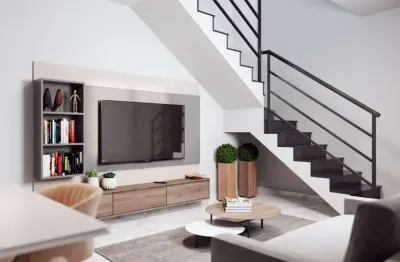 Cobertura para venda em santo andré, santa maria, 2 dormitórios, 1 banheiro, 1 vaga