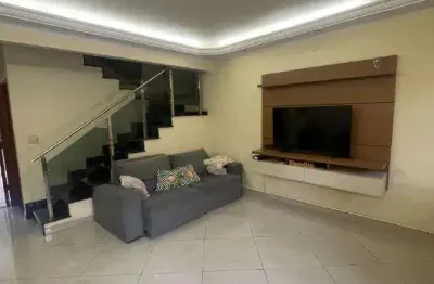 Sobrado para Venda em Santo André, Utinga, 3 dormitórios, 1 suíte, 3 banheiros, 4 vagas