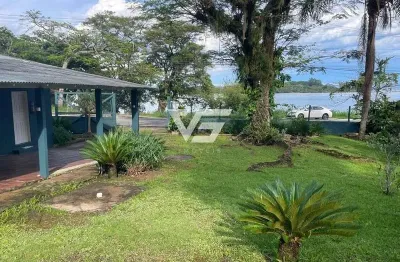 Casa  90 m² com  10.400m² de terreno - frente mar - escr. pública -