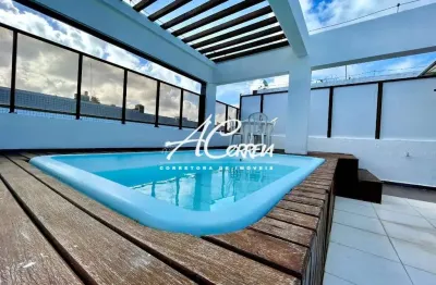 Cobertura com 3 quartos à venda no Cabo Branco, João Pessoa 