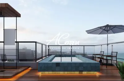 Flat com 1 quarto à venda no Cabo Branco, João Pessoa 