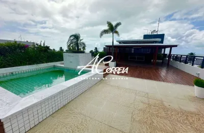 Cobertura com 4 quartos à venda no Cabo Branco, João Pessoa 