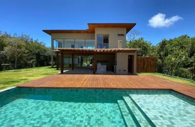 Casa para venda em mata de são joão, praia do forte, 4 dormitórios, 4 suítes, 5 banheiros, 4 vagas