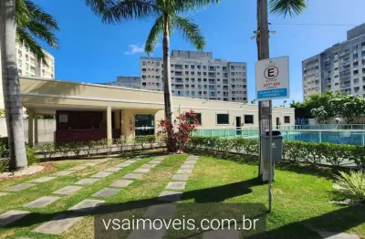 Apartamento para venda em lauro de freitas, buraquinho, 2 dormitórios, 1 suíte, 2 banheiros, 1 vaga