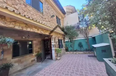 Casa em condomínio fechado com 4 quartos à venda na rua eliezer gomes, pechincha, rio de janeiro, 312 m2 por r$ 980.000