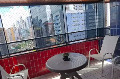 Apartamento 3 quartos + dce no cabo branco; venda ou locação | 134m², 2 varandas