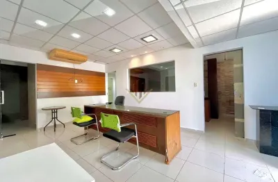 Sala comercial para alugar no bairro dos estados; 4 salas, escritório e 5 vagas!
