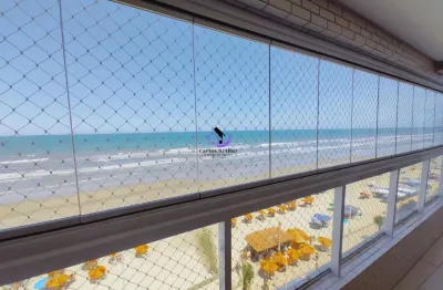 Apartamento de alto padrão mobiliado em frente a praia ️ mongaguá-sp