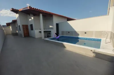 Casa nova em itanahem com piscina e 3 quartos oportunidade de bons momentos