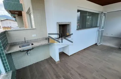 Apartamento itaguá 2 dormitórios sendo 1 suíte,1 banheiro social, 1 vaga de garagem,varanda gourmet com churrasqueira