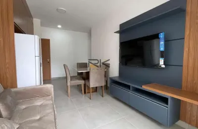 Apartamento à venda na praia grande com 1 dormitório,sala de estar e jantar