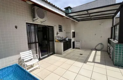 Cobertura duplex bairro do itaguá com 3 dormitórios sendo 2 suíte,varanda gourmet com churrasqueira