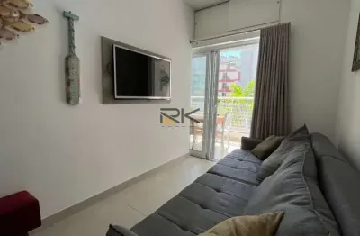 Apartamento com cozinha e sala de estar,1 suite e varanda gourmet