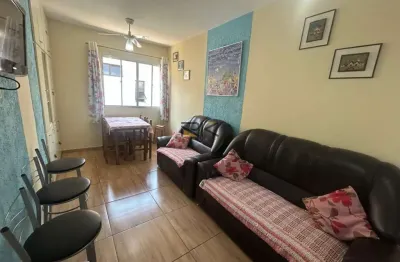 Apartamento praia grande com 1dormitório,1 vaga de garagem,sala de estar e cozinha