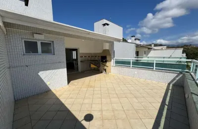 Cobertura duplex praia grande em ubatuba-sp com 2 dormitórios sendo 1 suíte,varanda gourmet com churrasqueira