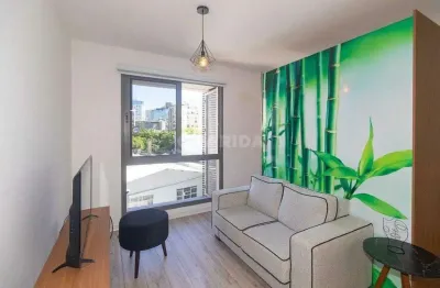 Apartamento no estilo studio mobiliado no bairro cidade baixa