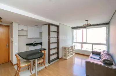 Apartamento mobiliado de 1 dormitório no bairro petrópolis.