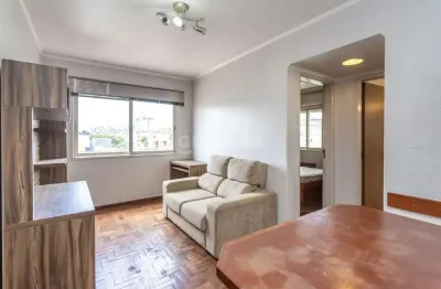 Apartamento mobiliado com 1 dormitório e 1 vaga de garagem no bairro santana