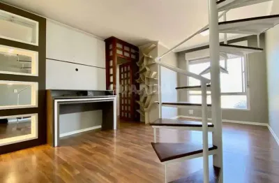 Cobertura semi mobiliado com 2 dormitórios 1 vaga de garagem no bairro alto petrópolis!