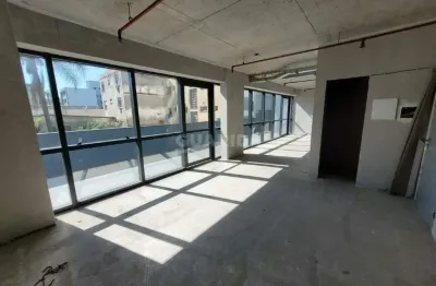Conjunto comercial com terraço privativo no bairro moinhos de vento.