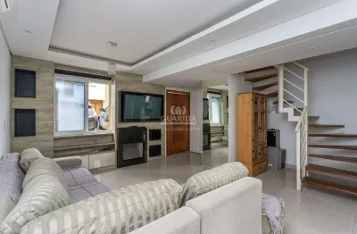 Casa em condomínio semi mobiliado de 3 dormitórios, sendo 1 suíte no bairro alto petrópolis, com duas vagas!