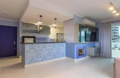 Apartamento mobiliado com ampla varanda no parigi residences