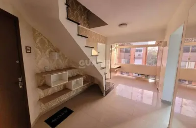 Cobertura semimobiliada de 3 dormitórios, sendo 1 suíte, no bairro ipanema. imóvel com 113m² de área útil.