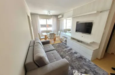 Apartamento mobiliado de 1 dormitório no bairro bela vista.