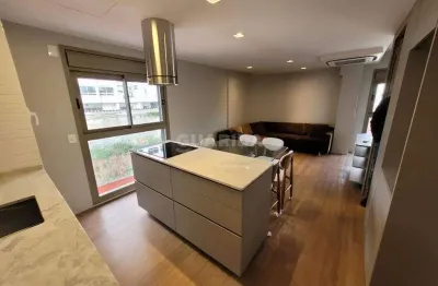 Loft de 1 dormitório mobiliado no bairro moinhos de vento. imóvel com 42m² de área útil.