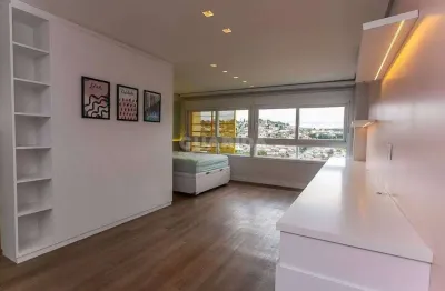 Apartamento mobiliado de no estilo loft no bairro central park.