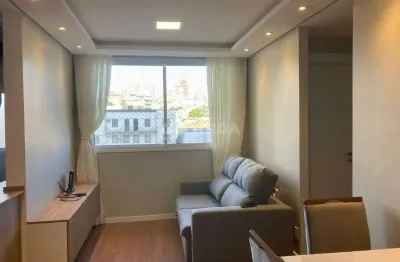 Apartamento semimobiliado com 2 dormitórios, sendo 1 suíte e 1 vaga de garagem no bairro higienópolis