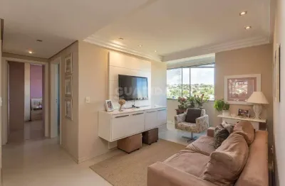 Apartamento com 2 dormitórios, mobiliado, e 1 vaga de garagem coberta no bairro partenon, perto da faculdade e hospital da puc.