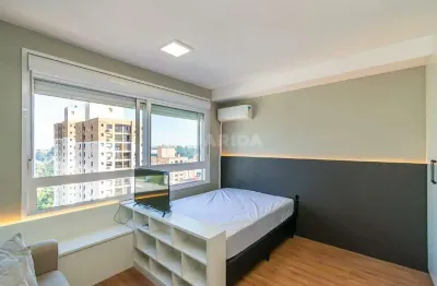 Loft mobiliado no condomínio connect no bairro partenon