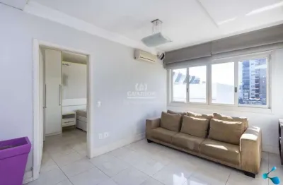 Apartamento mobiliado de 1 dormitório suíte, no bairro bela vista.