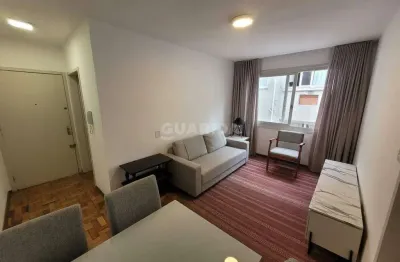 Apartamento totalmente mobiliado de 1 dormitório no bairro bela vista!