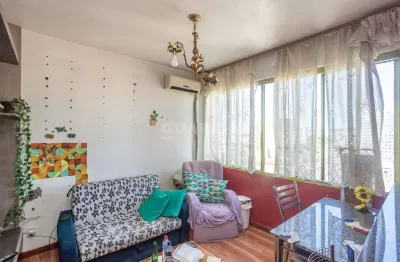 Apartamento jk mobiliado no bairro centro histórico - porto alegre/rs