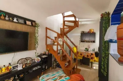 Cobertura mobiliada de 2 dormitórios no bairro centro histórico - porto alegre/rs